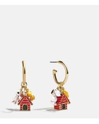 BaubleBar - Peanuts Snoopy & Woodstock Charm Earrings - Lyst