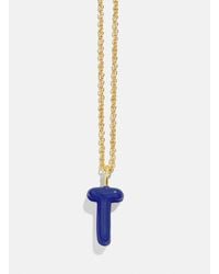 BaubleBar - Mini Bubble Initial Enamel Necklace - Lyst