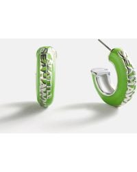 BaubleBar - Nfl Enamel Hoop Earrings - Lyst