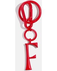 BaubleBar - Red Initial Enamel Bag Charm - Lyst