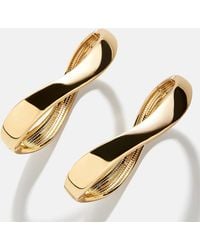 BaubleBar - Natalia Wavy Hinge Bangle Set - Lyst