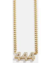 BaubleBar - Custom Angel Numbers Necklace - Lyst