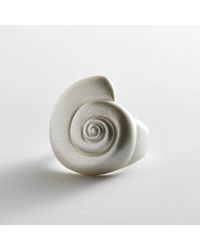 BaubleBar - Marina Shell Statement Ring - Lyst