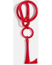 BaubleBar - Red Initial Enamel Bag Charm - Lyst