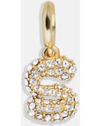 BaubleBar - Pavé Bubble Initial Cluster Charm - Lyst
