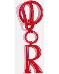 BaubleBar - Red Initial Enamel Bag Charm - Lyst