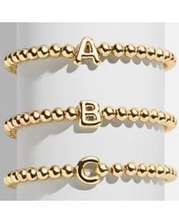 BaubleBar - Initial Pisa Custom Bracelet - Lyst