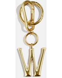 BaubleBar - Gold Initial Enamel Bag Charm - Lyst