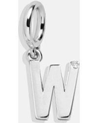 BaubleBar - Classic Silver Initial Cluster Charm - Lyst