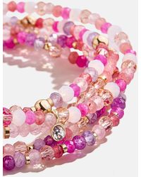 BaubleBar - Indya Semi-precious Layered Bracelet Set - Lyst