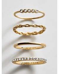 BaubleBar - Camille Waterproof Ring Set - Lyst