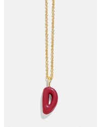 BaubleBar - Mini Bubble Initial Enamel Necklace - Lyst