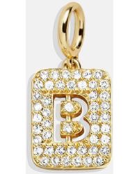 BaubleBar - Block Pavé Initial Cluster Charm - Lyst