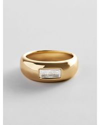 BaubleBar - Kylie Gold Pinky Ring - Lyst