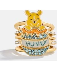 BaubleBar - Disney Winnie The Pooh Ring Set - Lyst