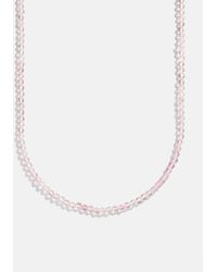 BaubleBar - Semi-precious Cluster Charm Necklace Chain - Lyst