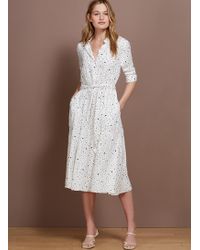 Baukjen Mia Shirt Dress - White