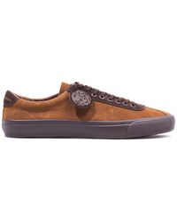 pretty green leather trainers