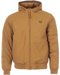 Fred Perry Synthetic Brentham Padded Colourblock Jacket in Black for Men -  Save 37% | Lyst