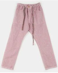 Dr. Collectors Vintage Pink Pigment Dye Pants