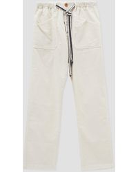 Dr. Collectors Direct Dye Corduroy Trousers Off White