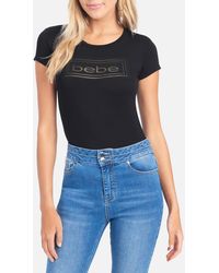 Bebe T Shirts For Women Up To 74 Off At Lyst Com