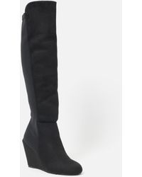 black bebe boots