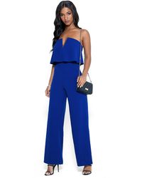 velvet strapless sweetheart jumpsuit