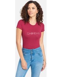 Bebe T-shirts for Women | Online Sale up to 46% off | Lyst