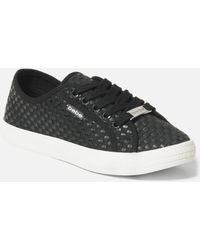 bebe dorey lace up sneakers