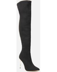 black bebe boots