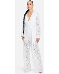 Lace Jumpsuits & Rompers for Women | Lyst