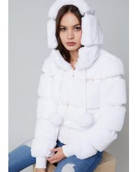 Women's Bebe Fur jackets from $55 | Lyst