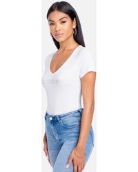 Bebe T Shirts For Women Up To 74 Off At Lyst Com
