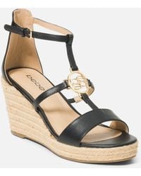 bebe wedge heels