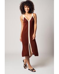 Bellemere New York - Double V Wool Tank Dress - Lyst