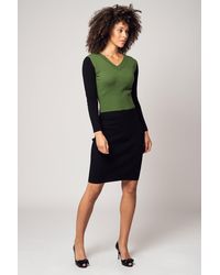 Bellemere New York - Ribbed Wool Skirt - Lyst