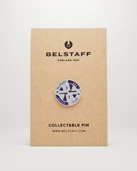 Belstaff - Pin motor club brass & enamel - Lyst