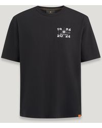 Belstaff - T-shirt con doppio logo centenary - Lyst