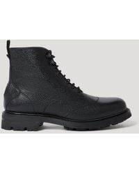 Belstaff - Men's Copeland Boot Grain Leather - Lyst