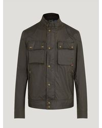 Belstaff - Chaqueta Racemaster Para Hombre Algodón Encerado - Lyst