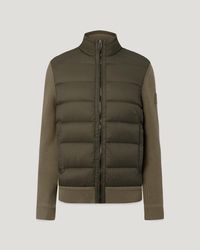 Belstaff - Men's Compound Cardigan Down Merino Wool - Lyst