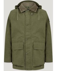 Belstaff - Men's Incline Parka Dry Waxed Cotton - Lyst