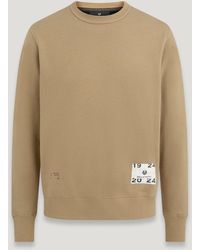 Belstaff - Centenary Applique Label Sweatshirt - Lyst