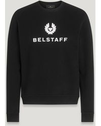 Belstaff - Sweat-shirt À col ras-du-cou signature - Lyst