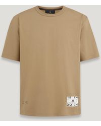 Belstaff - T-shirt À Étiquette en appliqué centenary - Lyst