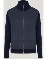 Belstaff - Men's Kelbrook Zip Cardigan Merino Wool - Lyst