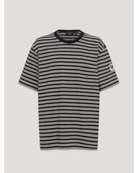 Belstaff - Drum T-Shirt- Rail Stripe Yarn Dye Jersey Stripes - Lyst