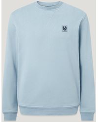 Belstaff - Men's Sweatshirt Cotton Fleece - Lyst
