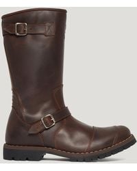 Belstaff - Men's Endurance Motorcycle Boots Grain Leather - Lyst